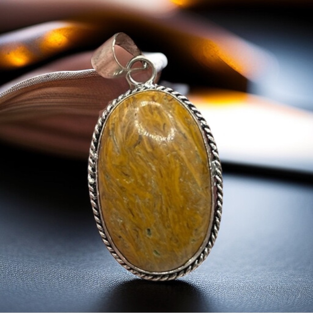 Picture Jasper Pendant